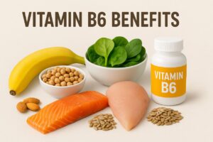 Read more about the article Vitamin B6 Benefits: Deficiency Symptoms, RDA, Food Sources & Supplement Guide